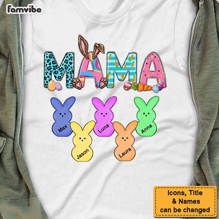 Personalized Gift Easter Mama Shirt - Hoodie - Sweatshirt 23772 1