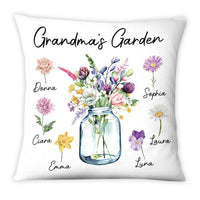 Personalized Grandma's Garden Pillow 23782 thumb 1