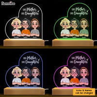 Personalized Like Mother Like Daughters Plaque LED Lamp Night Light 23786 thumb 1