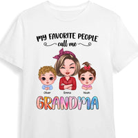 Personalized My Favorite People Call Me Grandma Shirt - Hoodie - Sweatshirt 23790 thumb 1
