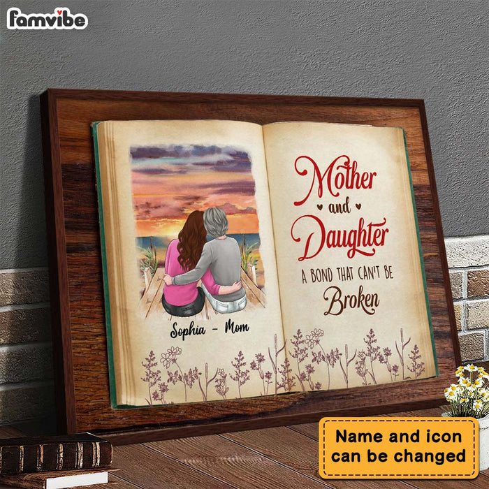 Personalized Gift Mother And Daughter Poster 23792 1