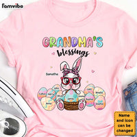 Personalized Easter Grandma Bunny's Blessings Shirt - Hoodie - Sweatshirt 23796 thumb 1