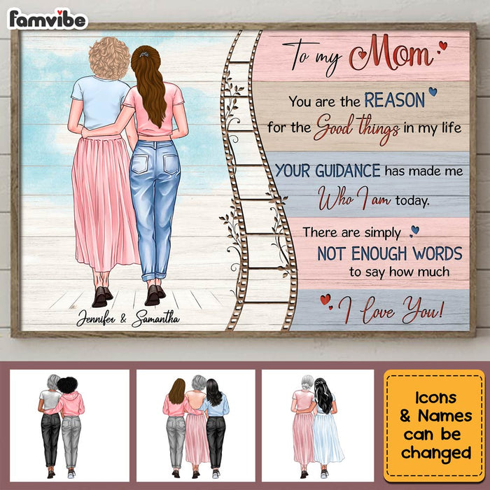 Personalized Gift Mother And Daughters Poster 23798 1
