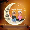 Personalized Gift For Grandma Adult Grandkid On Moon Plaque LED Lamp Night Light 23807 1