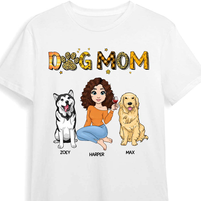 Personalized Gift For Dog Mom Shirt - Hoodie - Sweatshirt 23808 1
