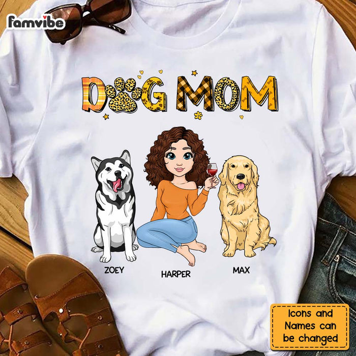 Personalized Gift For Dog Mom Shirt - Hoodie - Sweatshirt 23808 1