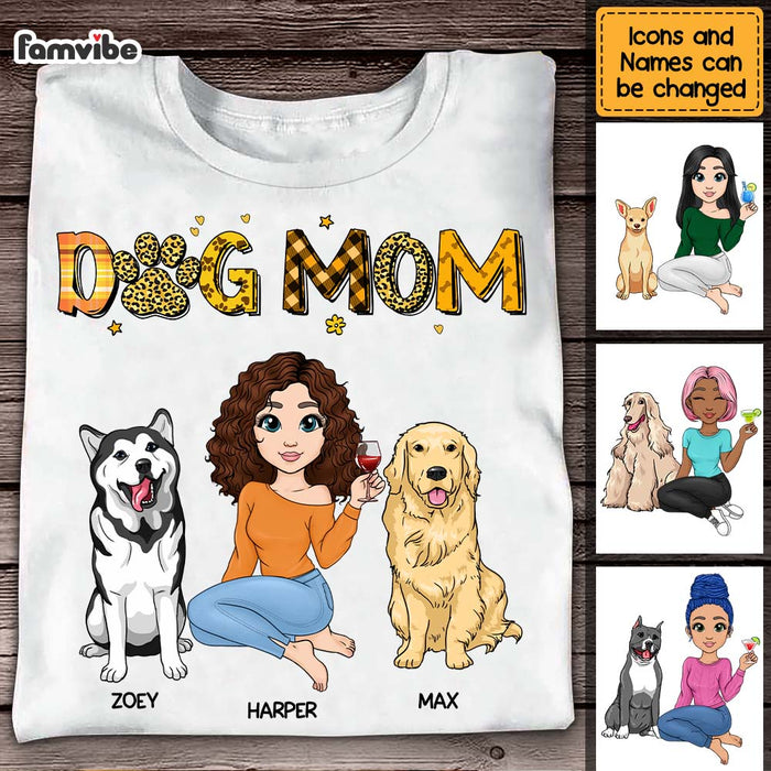 Personalized Gift For Dog Mom Shirt - Hoodie - Sweatshirt 23808 1