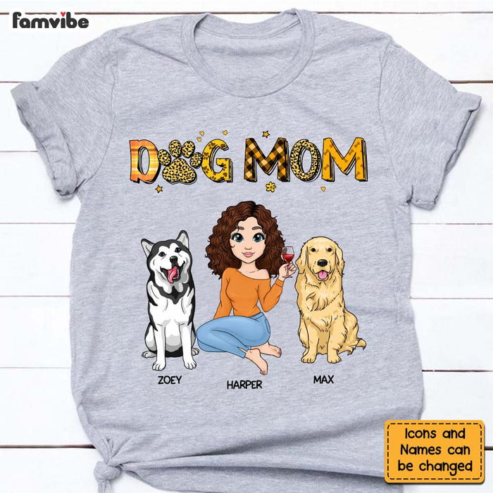 Personalized Gift For Dog Mom Shirt - Hoodie - Sweatshirt 23808 1