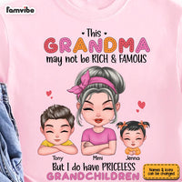 Personalized Gift This Grandma May Not Be Rich And Famous Shirt - Hoodie - Sweatshirt 23811 thumb 1