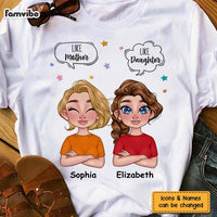Personalized Gift Like Mother Like Daughter Text Bubble Shirt - Hoodie - Sweatshirt 23814 thumb 1