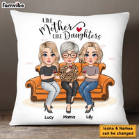 Personalized Like Mother Like Daughters Pillow 23816 thumb 1