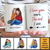 Personalized Daughter Gift To Mom I Love You More Mug 23819 1