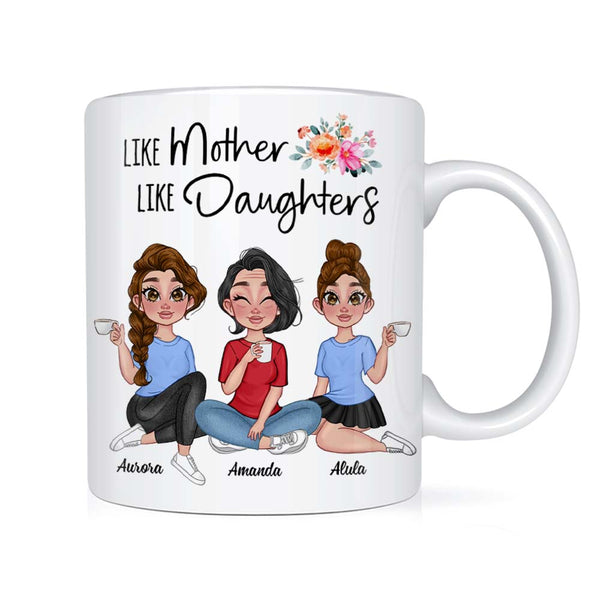 DIY Personalized Mugs – Like Mother, Like Daughter