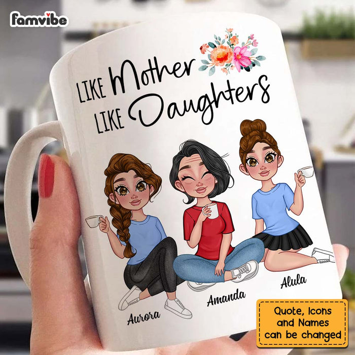 Personalized Like Mother Like Daughter Mug 23820 1