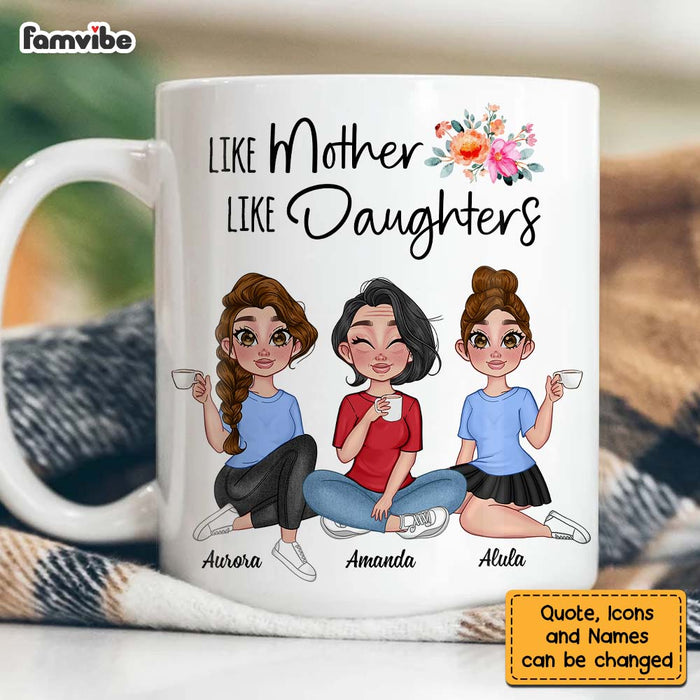 Personalized Like Mother Like Daughter Mug 23820 1