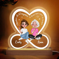 Personalized Like Mother Like Daughter Plaque LED Lamp Night Light 23821 thumb 1