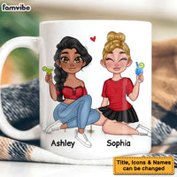Personalized Friends Thank You Unbiological Sister Mug 23823 thumb 1