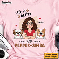 Personalized Gift for Dog Mom Shirt - Hoodie - Sweatshirt 23827 thumb 1