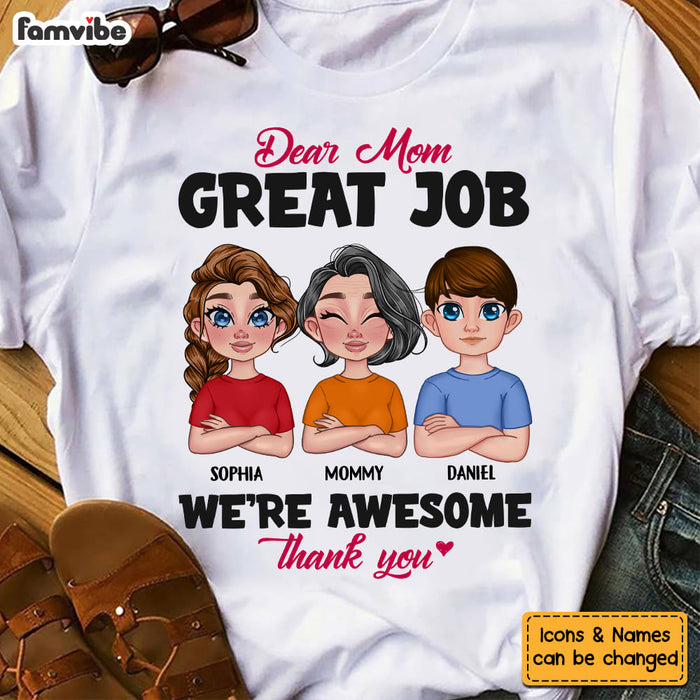 Personalized Gift For Mom Great Job Shirt - Hoodie - Sweatshirt 23830 1