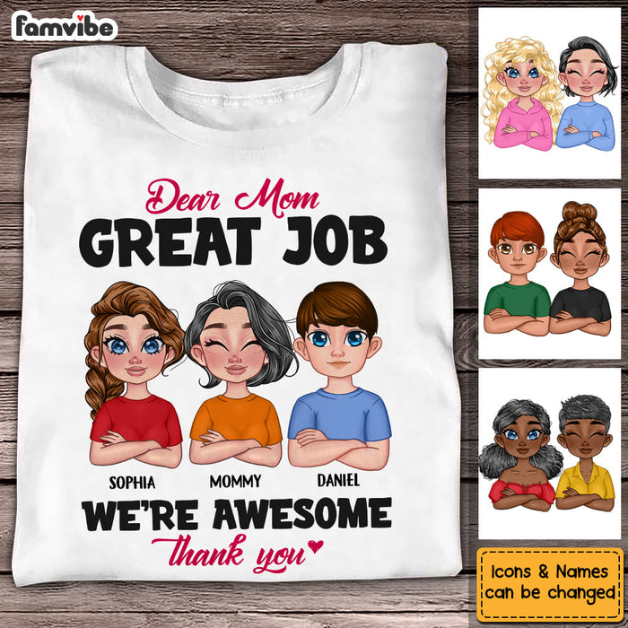 Personalized Gift For Mom Great Job Shirt - Hoodie - Sweatshirt 23830 1