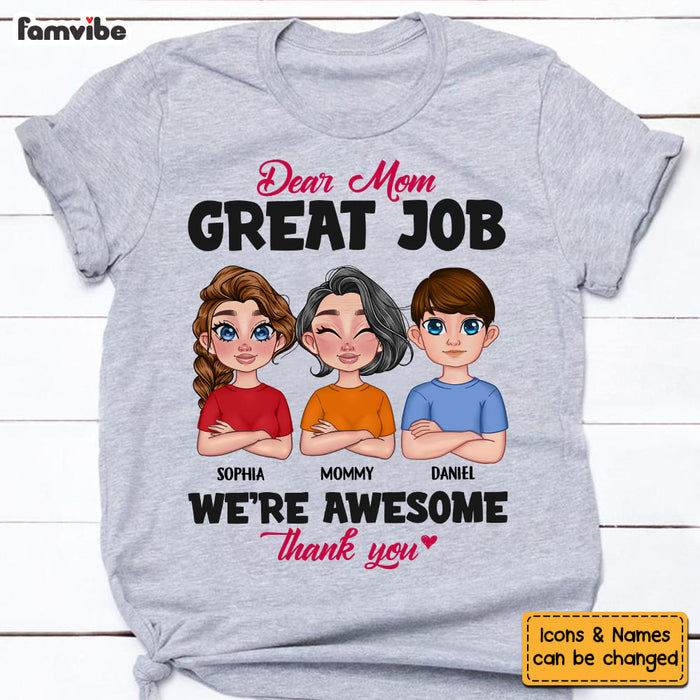 Personalized Gift For Mom Great Job Shirt - Hoodie - Sweatshirt 23830 1