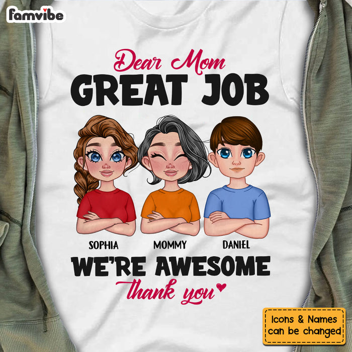 Personalized Gift For Mom Great Job Shirt - Hoodie - Sweatshirt 23830 1