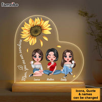 Personalized Gift for Mom You Are Our Sunshine Plaque LED Lamp Night Light 23831 thumb 1