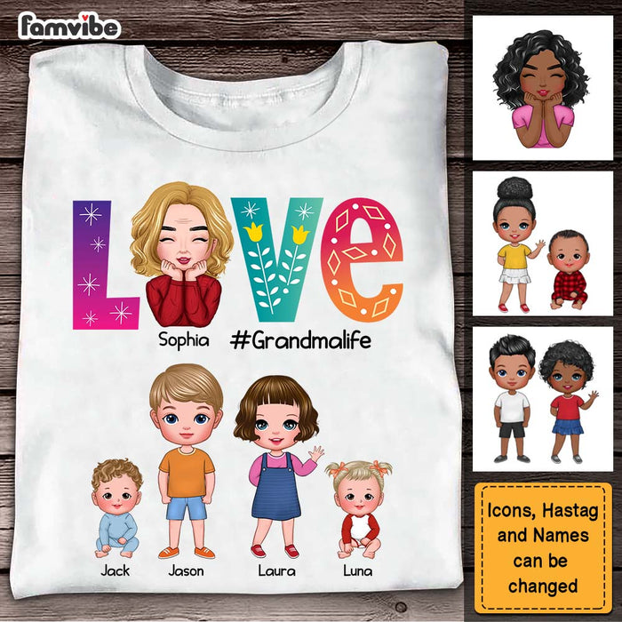 Personalized Gift for Grandma Shirt - Hoodie - Sweatshirt 23833 1