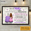 Personalized Gift For Mom My Mother My Friend Pillow Poster 23834 1