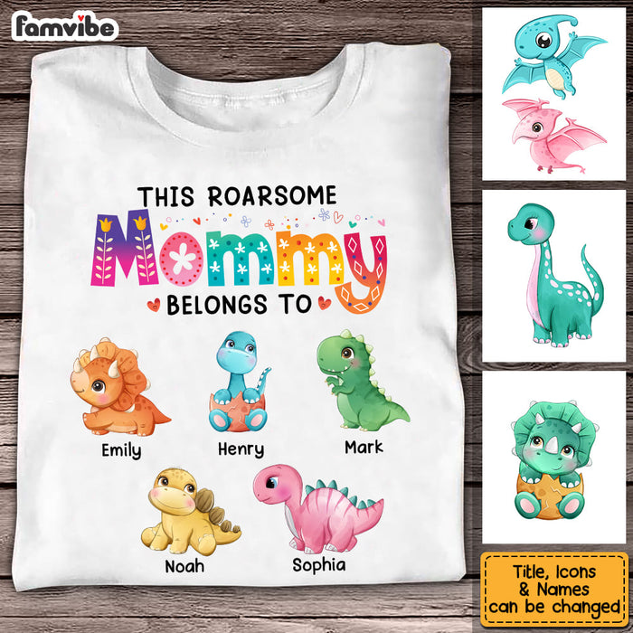 Personalized This Roarsome Mommy Belongs To Shirt - Hoodie - Sweatshirt 23835 1