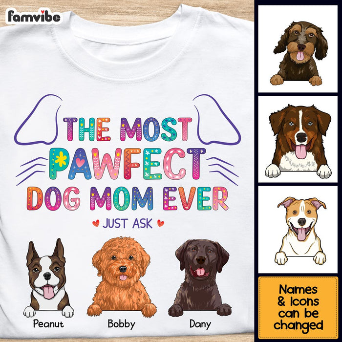 Personalized Purrfect Dog Mom Shirt - Hoodie - Sweatshirt 23836 1