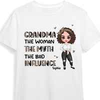 Personalized Gift Grandma Half Leopard Shirt - Hoodie - Sweatshirt 23839 thumb 1
