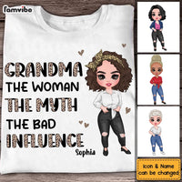 Personalized Gift Grandma Half Leopard Shirt - Hoodie - Sweatshirt 23839 thumb 1