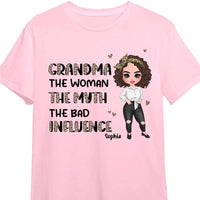 Personalized Gift Grandma Half Leopard Shirt - Hoodie - Sweatshirt 23839 thumb 1