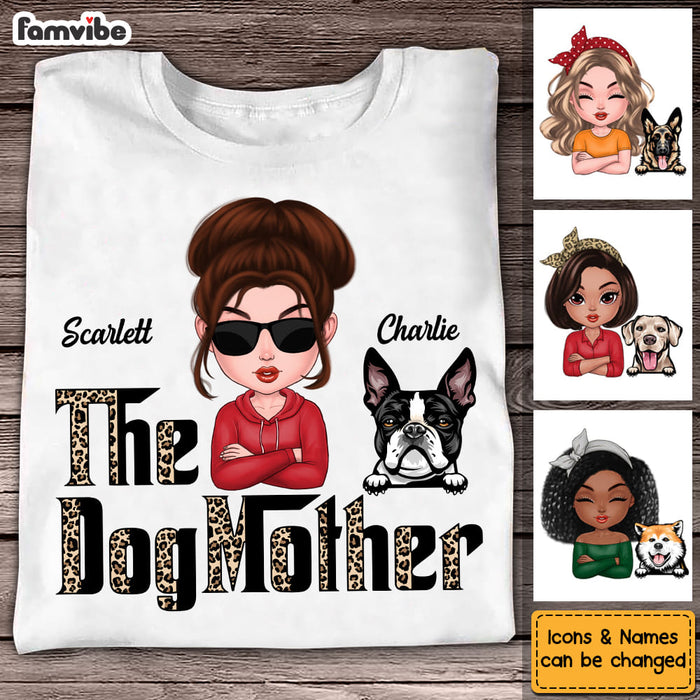 Personalized Dog Mom The Dogmother Shirt - Hoodie - Sweatshirt 23842 1