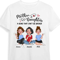 Personalized Mom And Daughters Bond That Can't Be Broken Shirt - Hoodie - Sweatshirt 23843 thumb 1