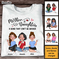 Personalized Mom And Daughters Bond That Can't Be Broken Shirt - Hoodie - Sweatshirt 23843 thumb 1