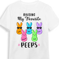 Personalized Gift For Mom Raising My Favorite Peeps Shirt - Hoodie - Sweatshirt 23845 thumb 1