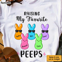 Personalized Gift For Mom Raising My Favorite Peeps Shirt - Hoodie - Sweatshirt 23845 thumb 1