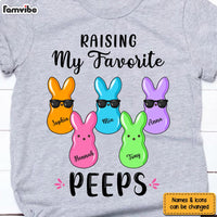 Personalized Gift For Mom Raising My Favorite Peeps Shirt - Hoodie - Sweatshirt 23845 thumb 1