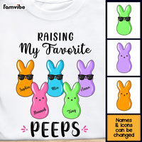 Personalized Gift For Mom Raising My Favorite Peeps Shirt - Hoodie - Sweatshirt 23845 thumb 1
