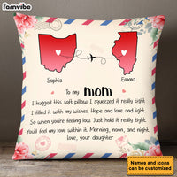 Personalized Gift For Mom Long Distance Pillow 23847 thumb 1