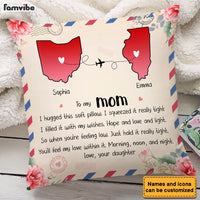 Personalized Gift For Mom Long Distance Pillow 23847 thumb 1