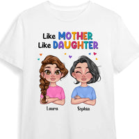 Personalized Gift for Mom and Daughter Colorful Pattern Shirt - Hoodie - Sweatshirt 23853 thumb 1