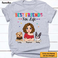 Personalized Friends For Life Dog Mom Shirt - Hoodie - Sweatshirt 23854 thumb 1