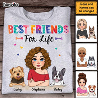 Personalized Friends For Life Dog Mom Shirt - Hoodie - Sweatshirt 23854 thumb 1