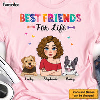 Personalized Friends For Life Dog Mom Shirt - Hoodie - Sweatshirt 23854 thumb 1