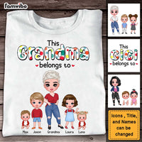Personalized This Grandma Belongs To Shirt - Hoodie - Sweatshirt 23855 thumb 1