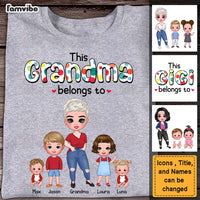 Personalized This Grandma Belongs To Shirt - Hoodie - Sweatshirt 23855 thumb 1