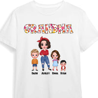 Personalized Gift Polka Dot Grandma Shirt - Hoodie - Sweatshirt 23857 thumb 1
